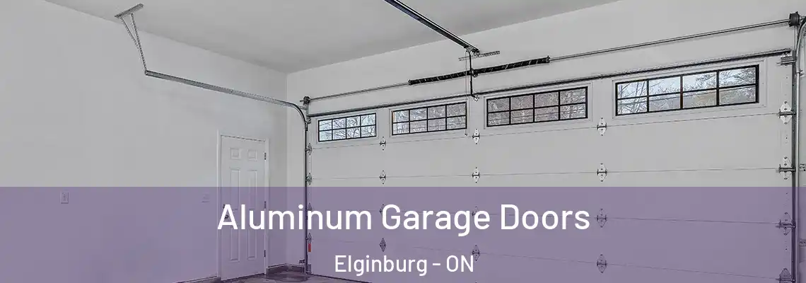 Aluminum Garage Doors Elginburg - ON