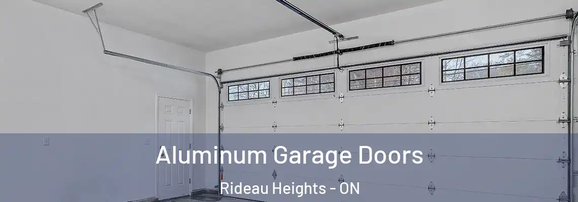  Aluminum Garage Doors Rideau Heights - ON