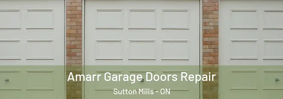 Amarr Garage Doors Repair Sutton Mills - ON