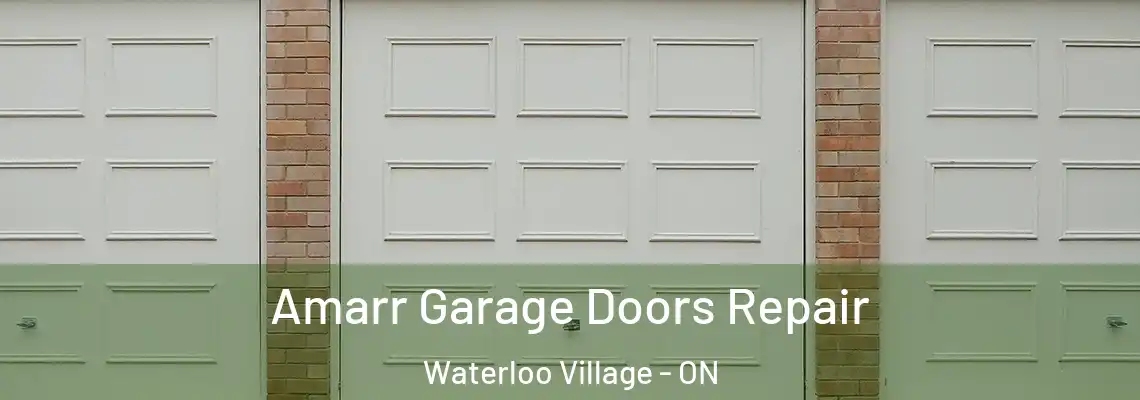 Amarr Garage Doors Repair Waterloo Village - ON