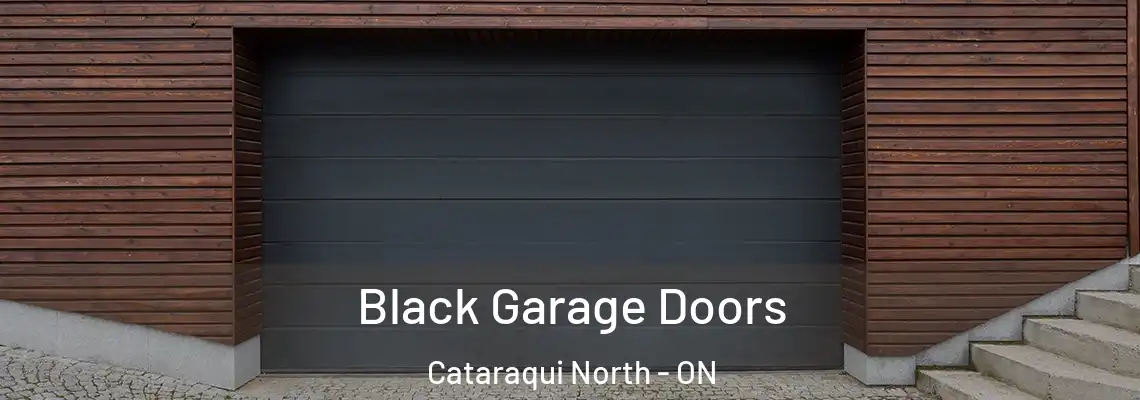 Black Garage Doors Cataraqui North - ON