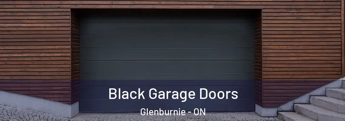 Black Garage Doors Glenburnie - ON