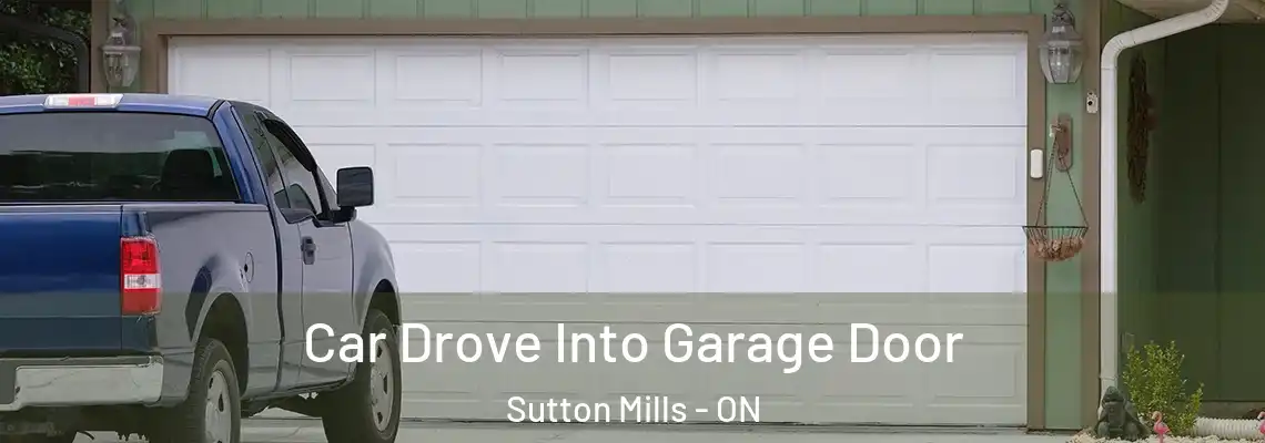 Car Drove Into Garage Door Sutton Mills - ON