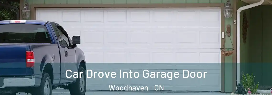  Car Drove Into Garage Door Woodhaven - ON