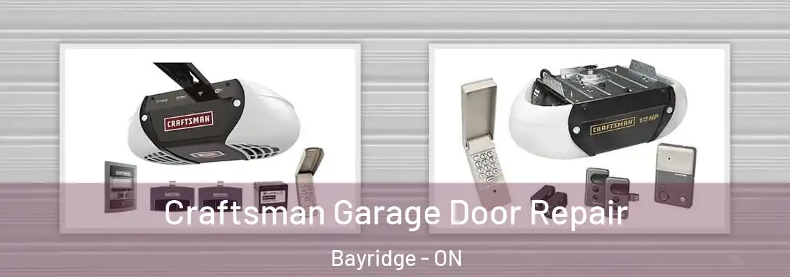  Craftsman Garage Door Repair Bayridge - ON