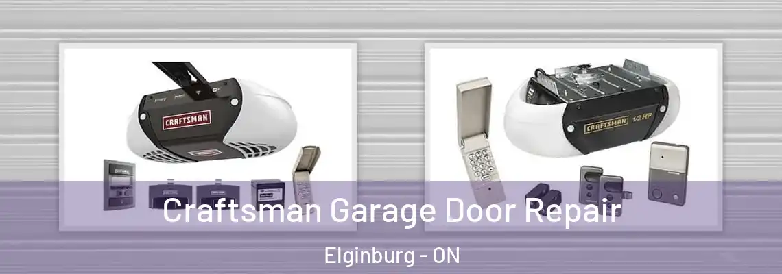Craftsman Garage Door Repair Elginburg - ON