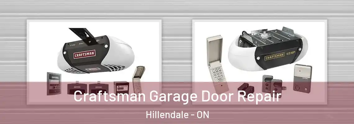 Craftsman Garage Door Repair Hillendale - ON