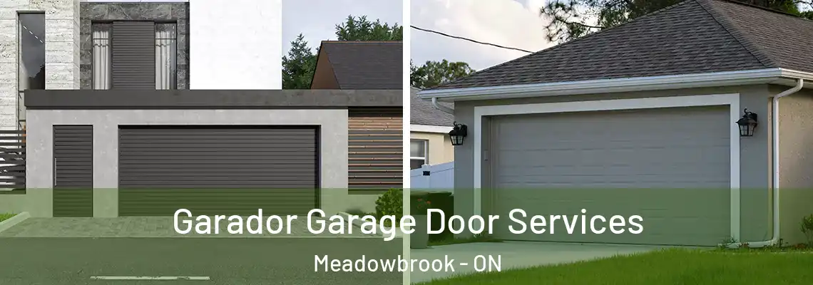 Garador Garage Door Services Meadowbrook - ON