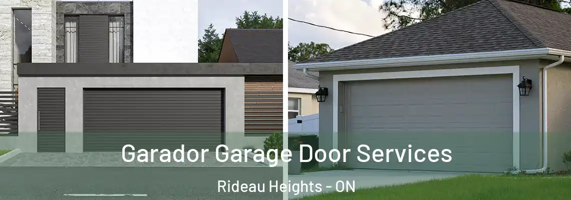 Garador Garage Door Services Rideau Heights - ON