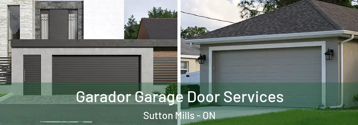 Garador Garage Door Services Sutton Mills - ON