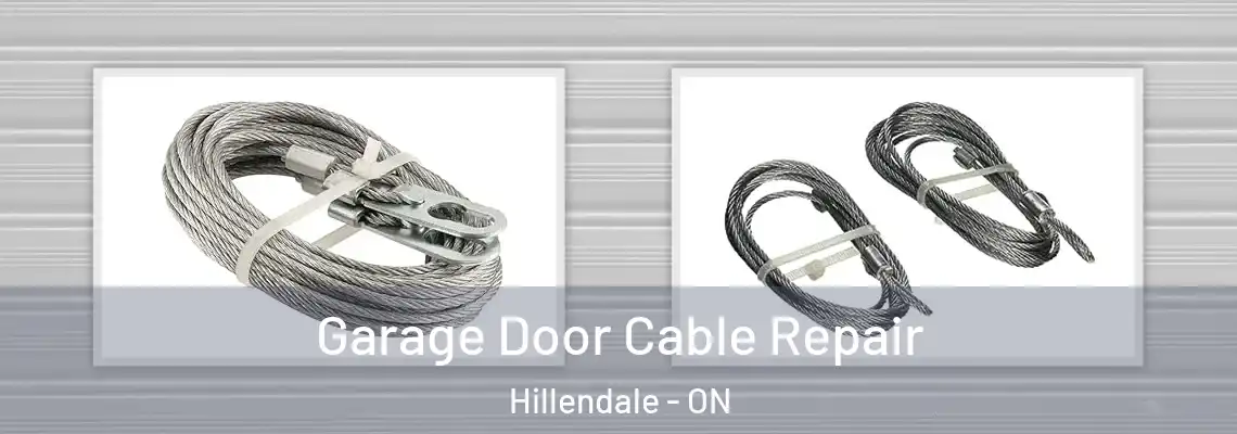 Garage Door Cable Repair Hillendale - ON