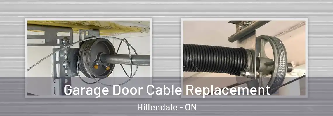 Garage Door Cable Replacement Hillendale - ON