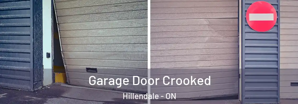  Garage Door Crooked Hillendale - ON