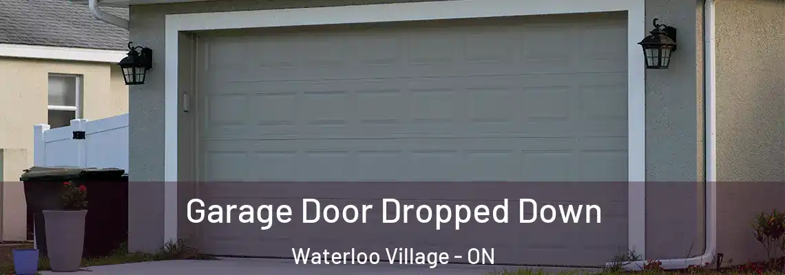  Garage Door Dropped Down Waterloo Village - ON