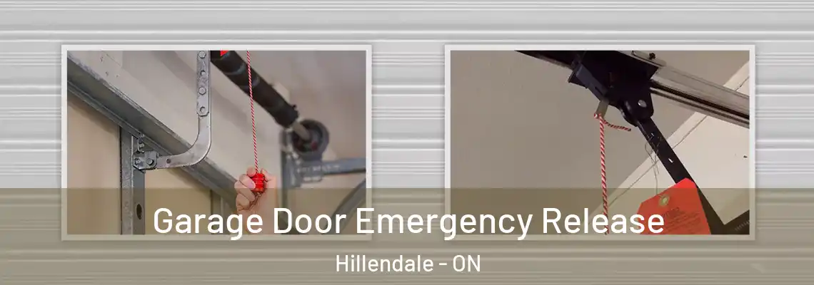 Garage Door Emergency Release Hillendale - ON