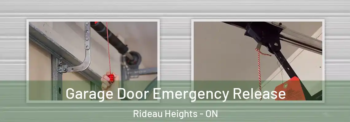 Garage Door Emergency Release Rideau Heights - ON