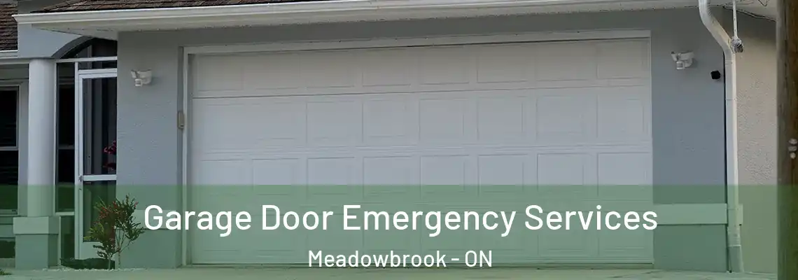  Garage Door Emergency Services Meadowbrook - ON