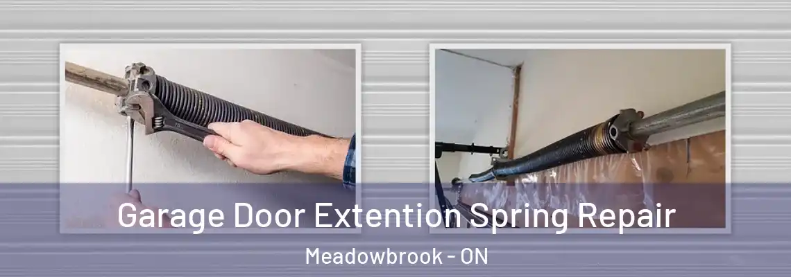 Garage Door Extention Spring Repair Meadowbrook - ON