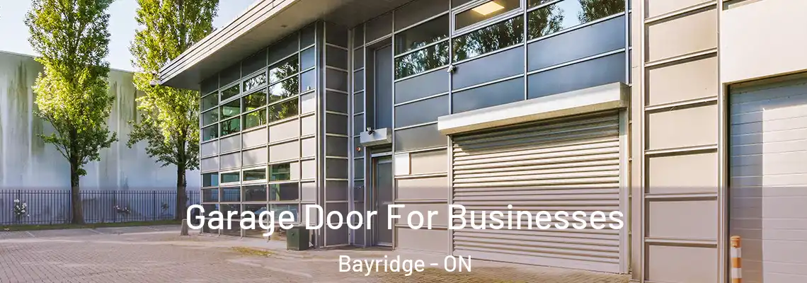 Garage Door For Businesses Bayridge - ON