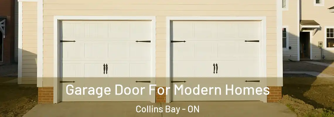 Garage Door For Modern Homes Collins Bay - ON