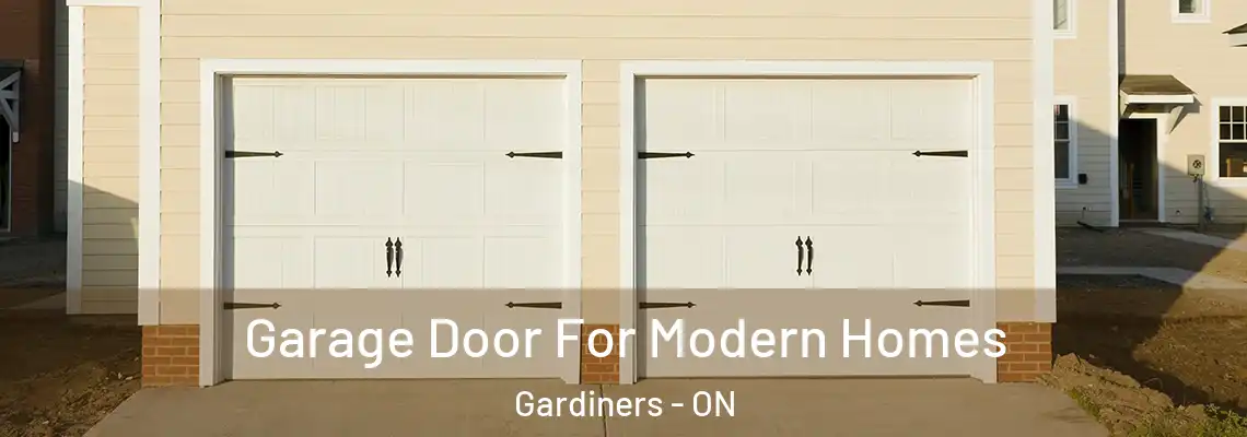 Garage Door For Modern Homes Gardiners - ON