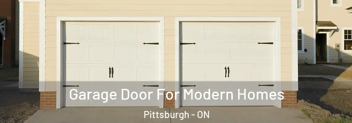  Garage Door For Modern Homes Pittsburgh - ON