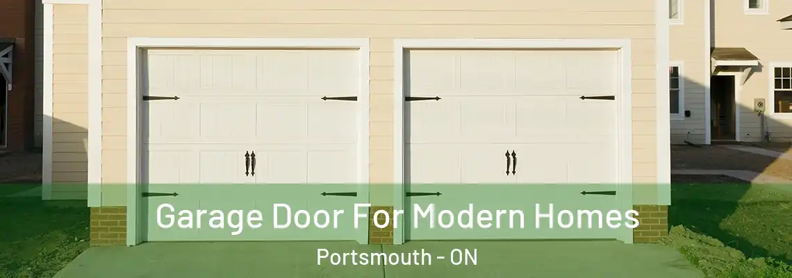 Garage Door For Modern Homes Portsmouth - ON