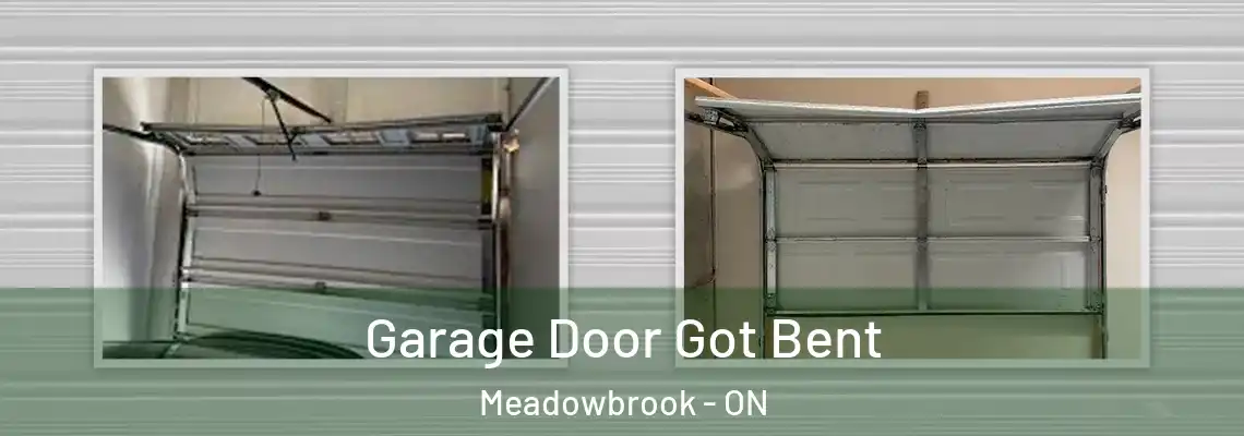  Garage Door Got Bent Meadowbrook - ON