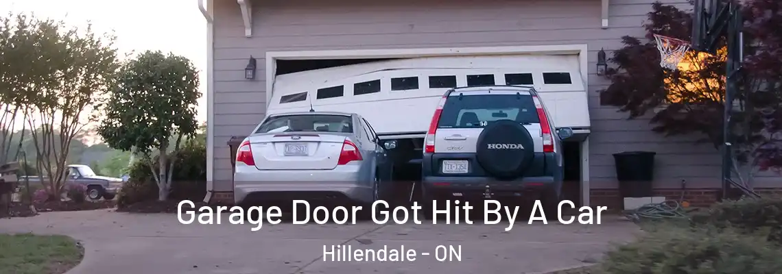 Garage Door Got Hit By A Car Hillendale - ON