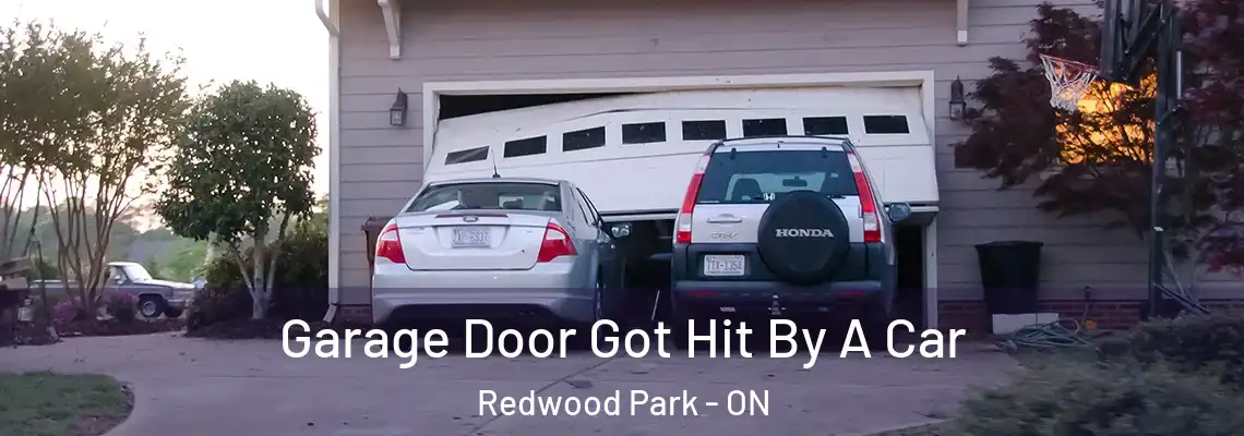  Garage Door Got Hit By A Car Redwood Park - ON