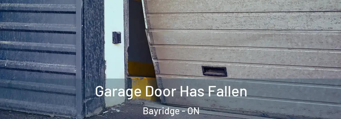 Garage Door Has Fallen Bayridge - ON