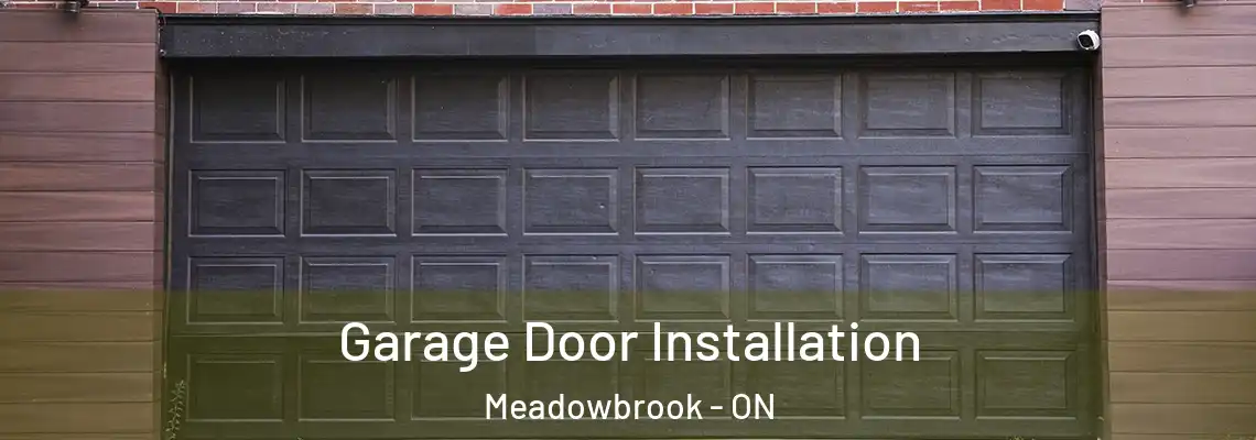  Garage Door Installation Meadowbrook - ON