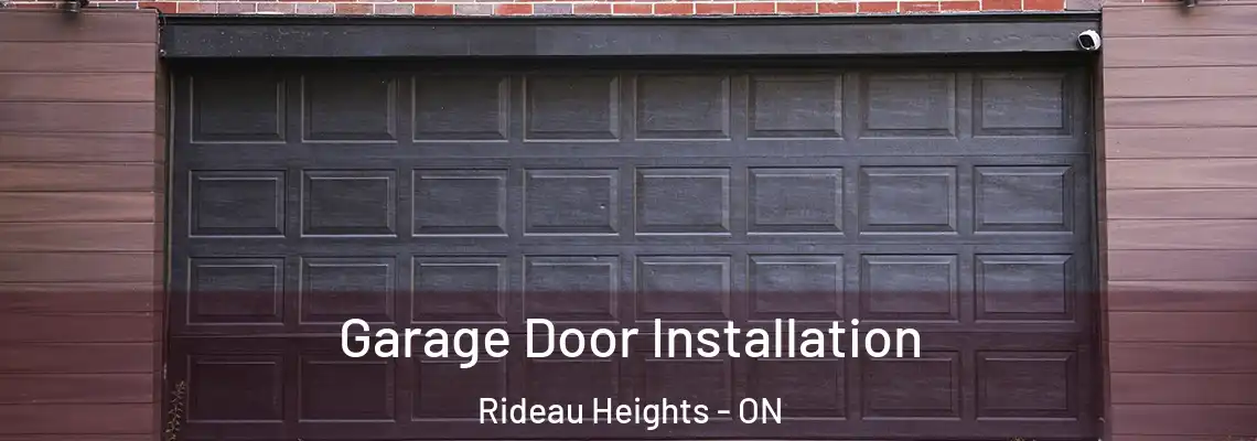 Garage Door Installation Rideau Heights - ON