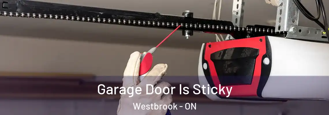 Garage Door Is Sticky Westbrook - ON