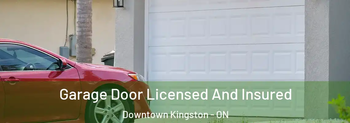 Garage Door Licensed And Insured Downtown Kingston - ON