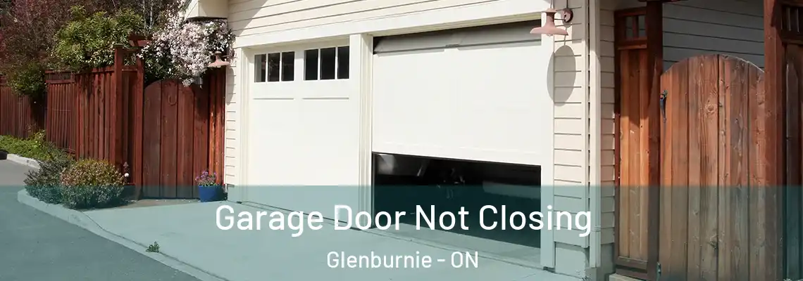 Garage Door Not Closing Glenburnie - ON