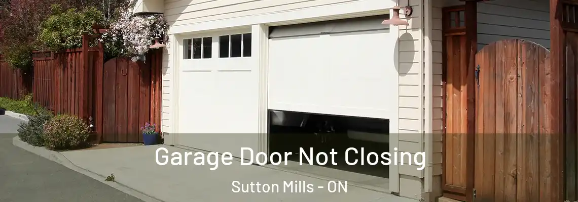  Garage Door Not Closing Sutton Mills - ON