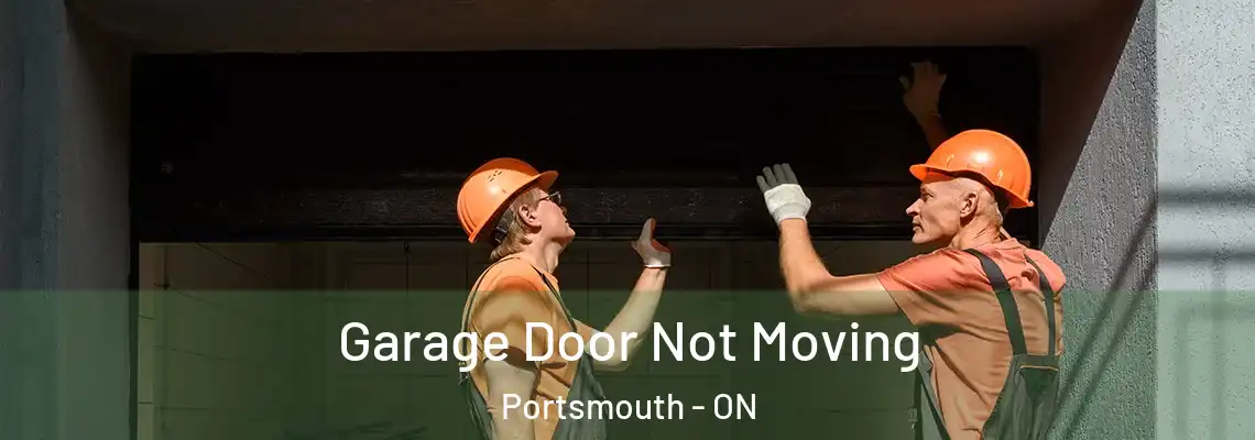 Garage Door Not Moving Portsmouth - ON
