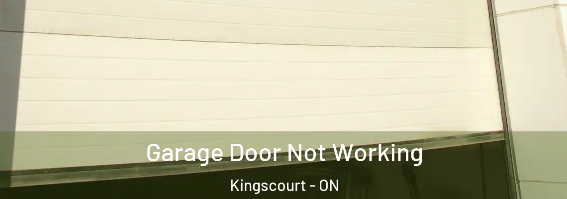  Garage Door Not Working Kingscourt - ON