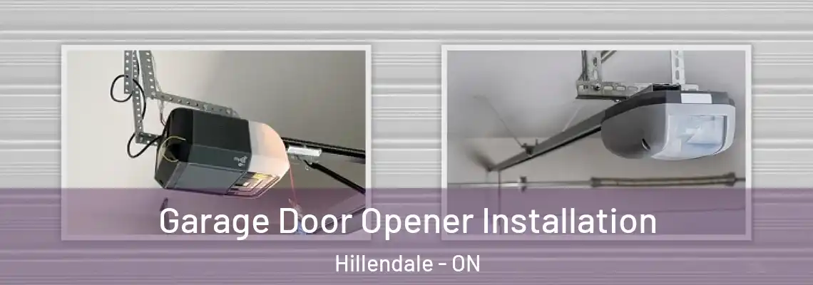  Garage Door Opener Installation Hillendale - ON
