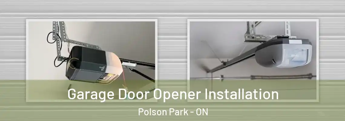 Garage Door Opener Installation Polson Park - ON