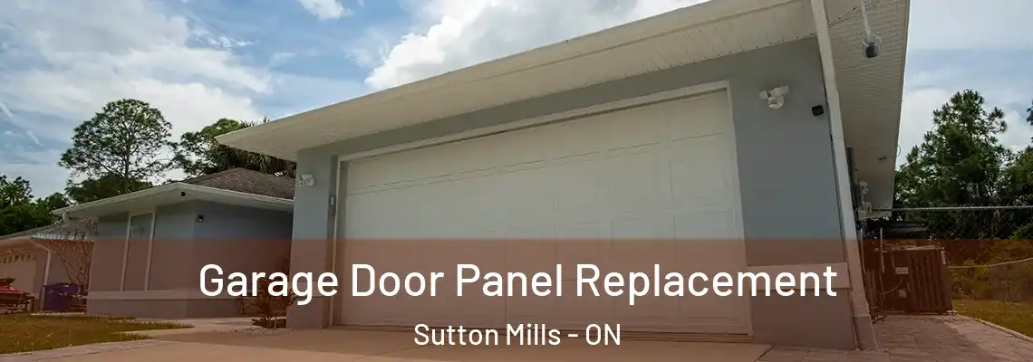 Garage Door Panel Replacement Sutton Mills - ON