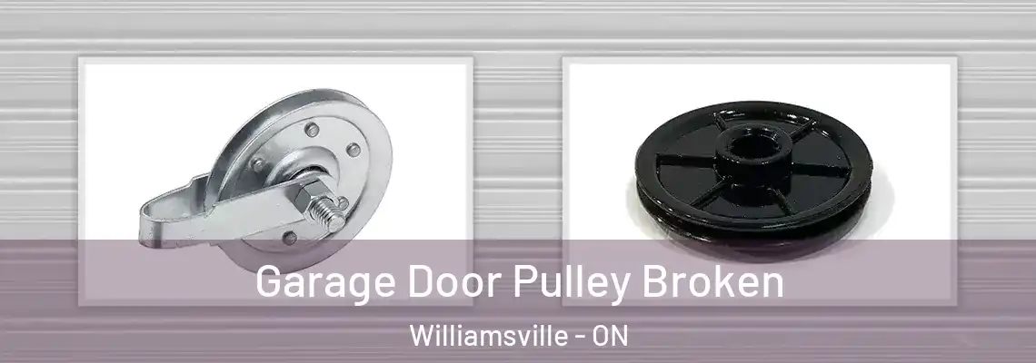 Garage Door Pulley Broken Williamsville - ON