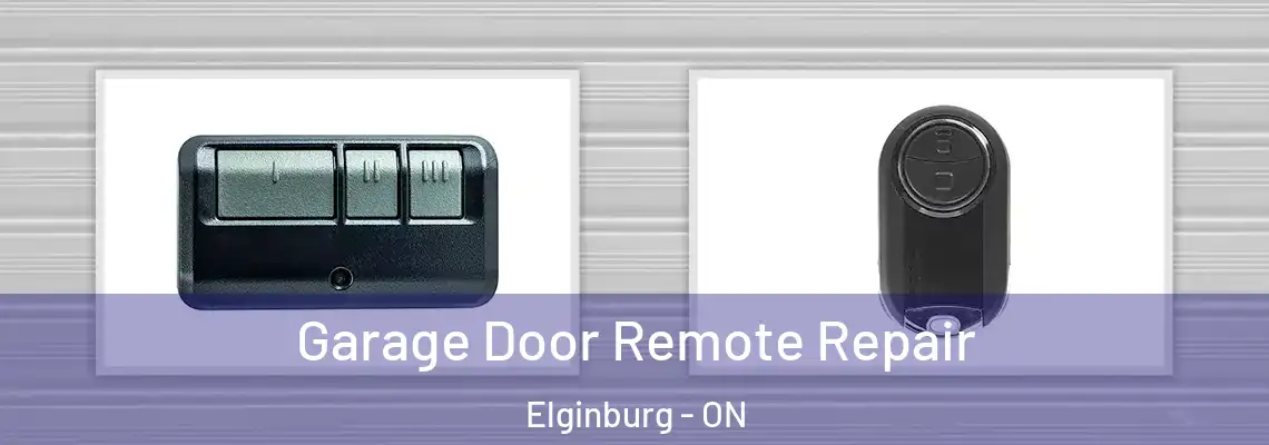 Garage Door Remote Repair Elginburg - ON