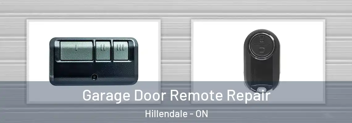 Garage Door Remote Repair Hillendale - ON