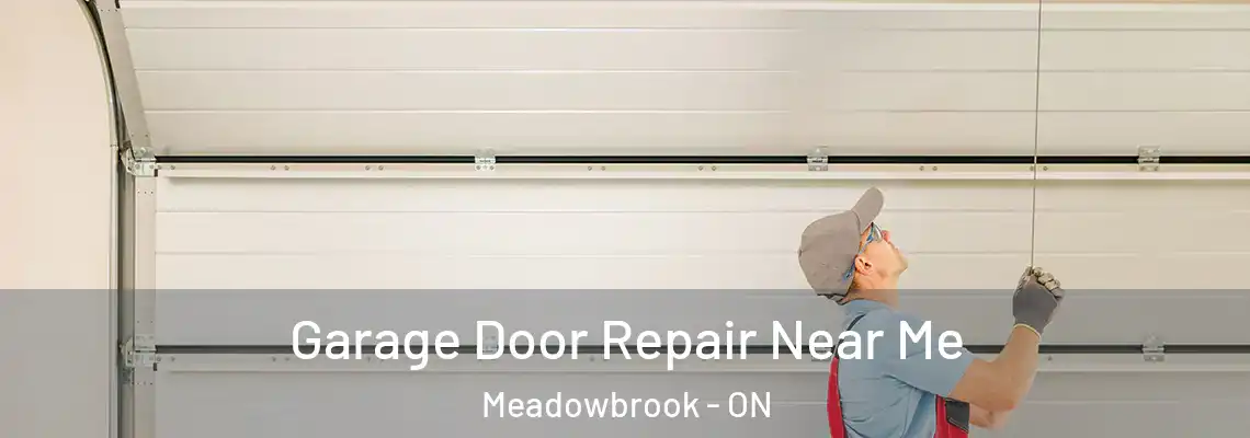 Garage Door Repair Near Me Meadowbrook - ON