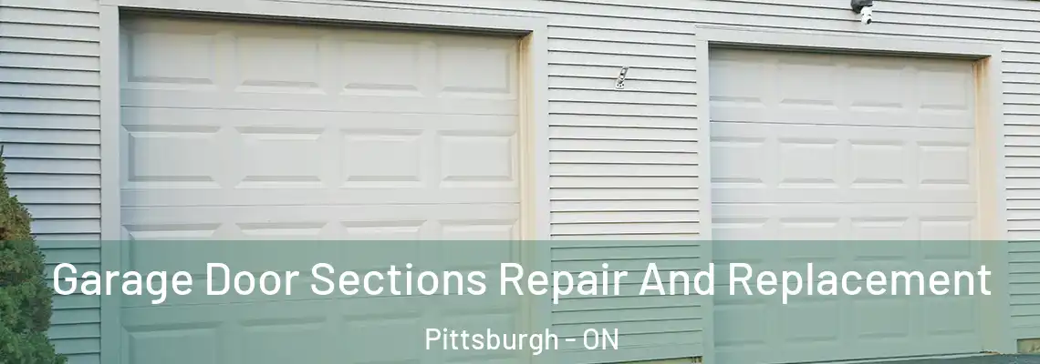 Garage Door Sections Repair And Replacement Pittsburgh - ON