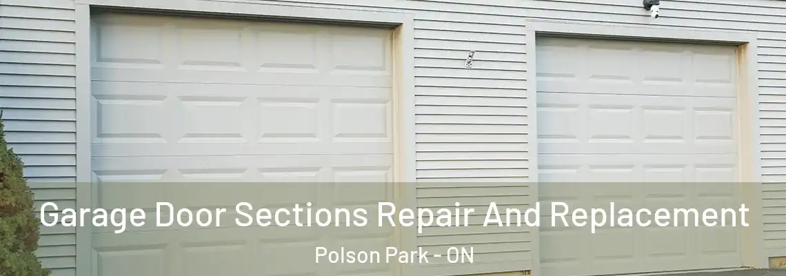 Garage Door Sections Repair And Replacement Polson Park - ON