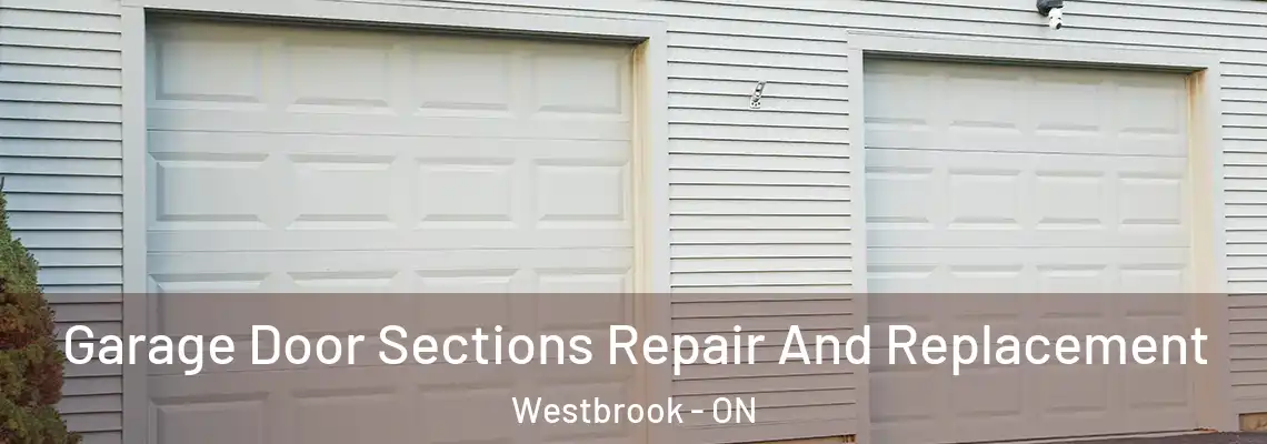 Garage Door Sections Repair And Replacement Westbrook - ON