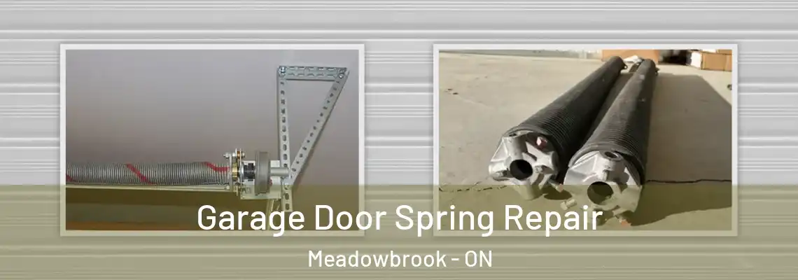  Garage Door Spring Repair Meadowbrook - ON